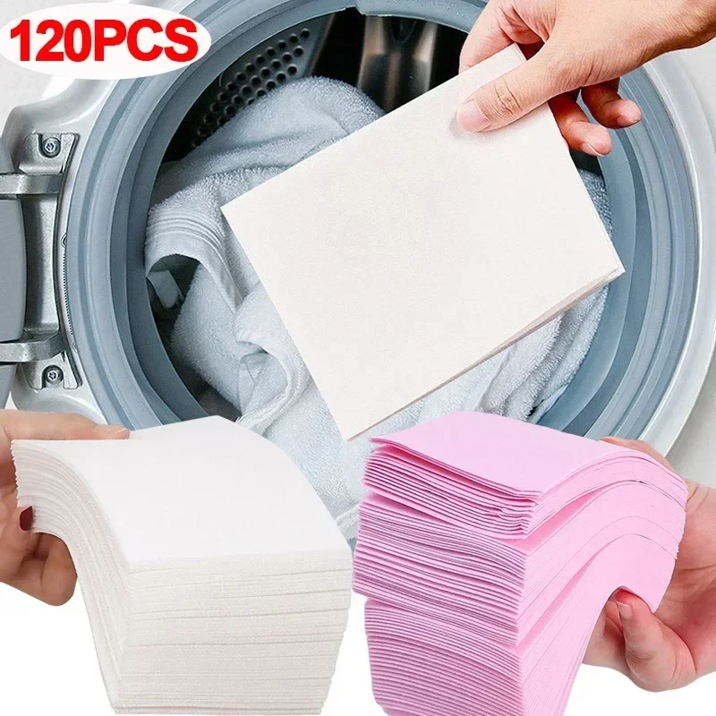 30 Concentrated Laundry Tablets, Decontamination Soap Paper, Washing Machine Clothes Cleaning Tablets, Portable for Travel