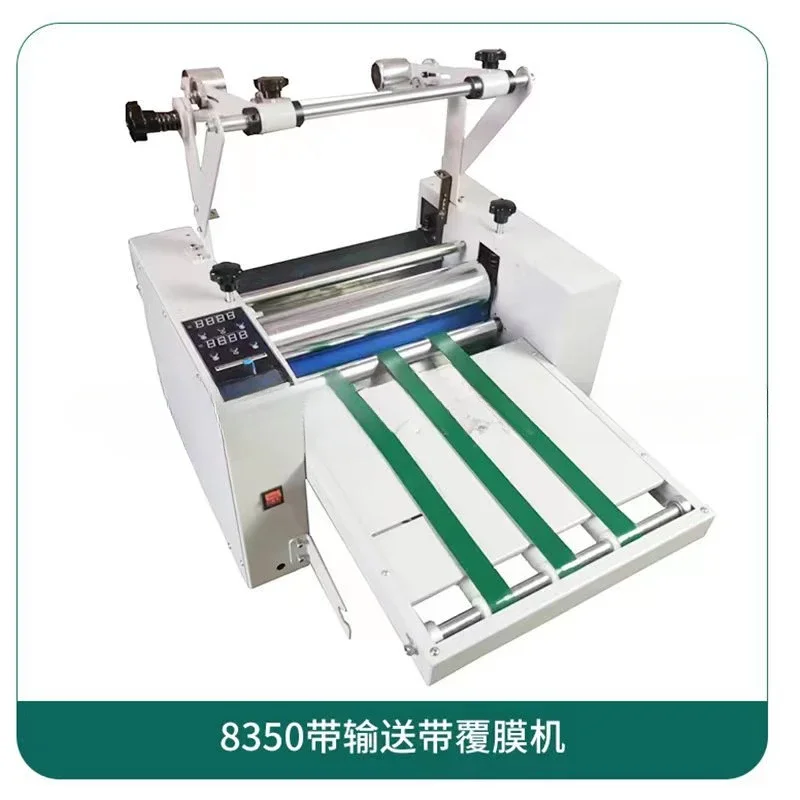 Automatic anti-roll laminating machine Large steel roller laminating machine Small automatic laminating machine Coated