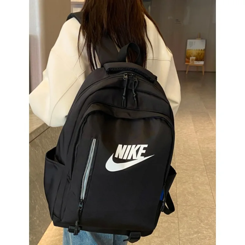 

Nike Original New Bag Zipper Library Opening Fabric Backpack sporty Basketball Unisex Backpacks Sports Bags Multiple colors