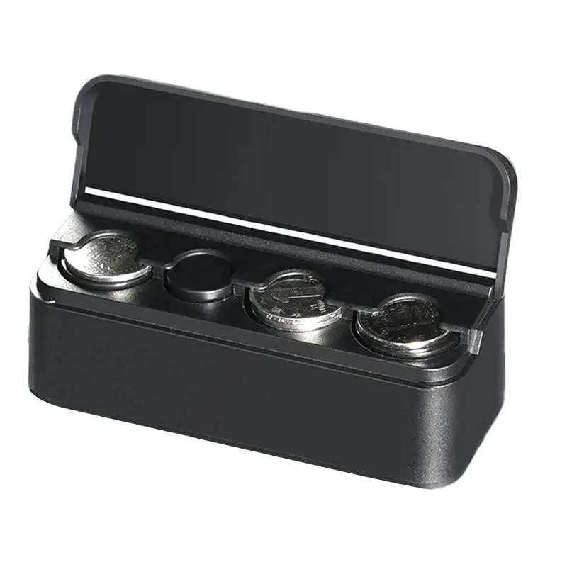 Car Interior Coin Storage Box Creative Storage Coin Wallet Box Home Car Duals Purpose Car Interior Storage Organisation