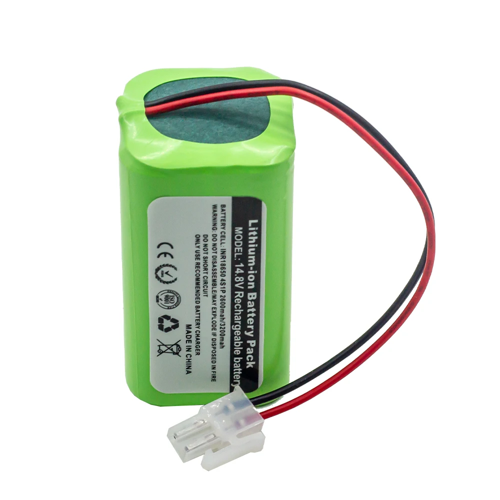 14.8V/14.8V 4S1P 3200mAh  Vacuum Cleaner Battery for Chuwi/Polaris/Kitfort/DIBEA/Ecovacs/iBoto iLife/Genio/Liectroux/Xiaomi