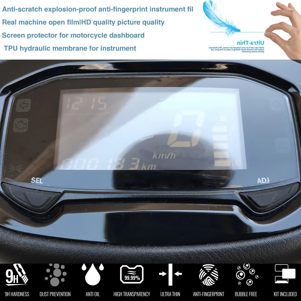 

AASS-Motorcycle Cluster Scratch Protection Film Screen Protector For Suzuki GSXR 150 UY125 Swing GSX125 GSX-R150 GIXXER155