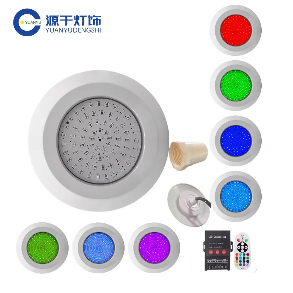 12W RGB LED Pool Light DC12V Bluetooth APP Control Outdoor/Indoor Underwater Scenes,Fountains,Landscapes-Piscina Luz Spotlights