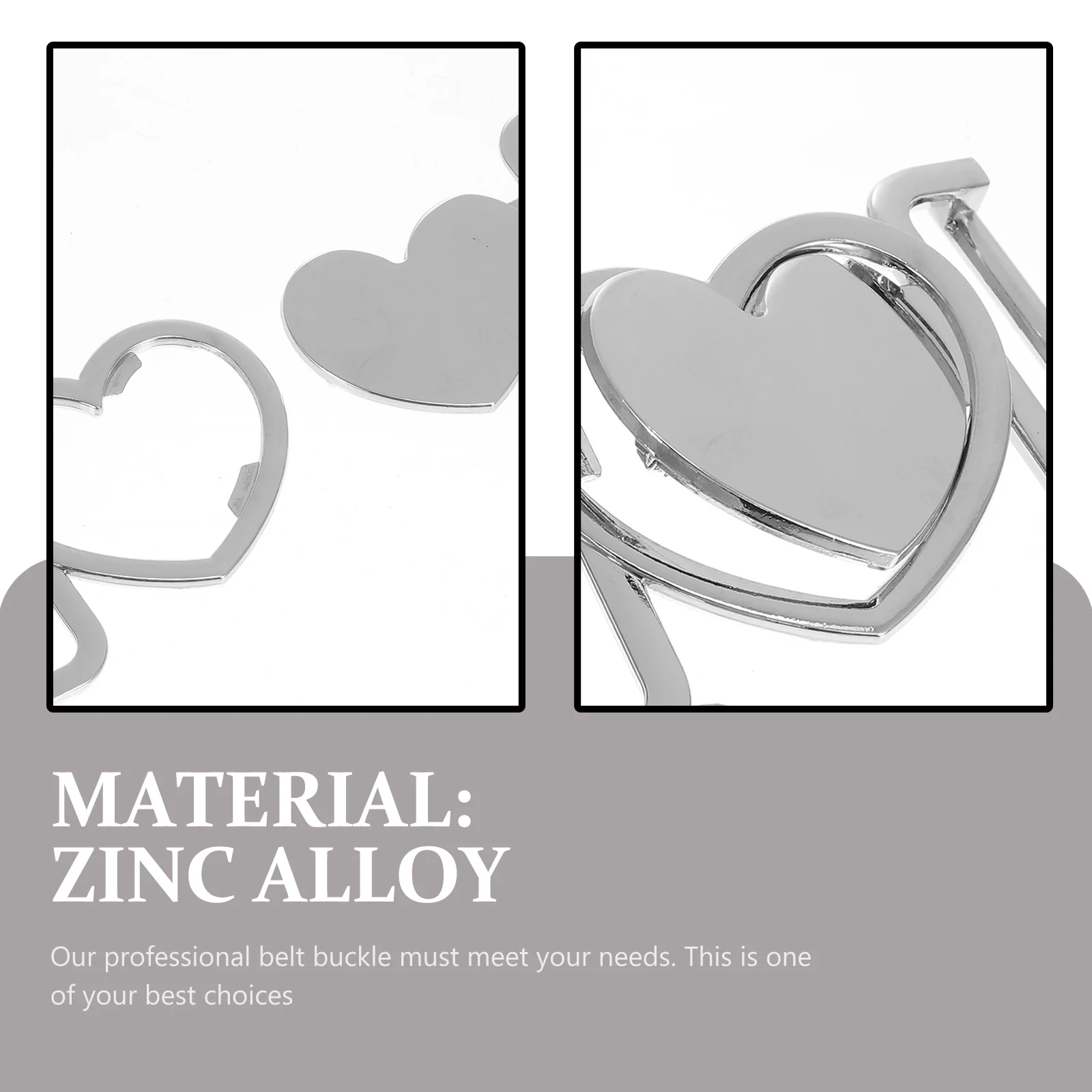 3 قطعة حزام من سبائك الزنك أبازيم متعددة الوظائف خفيفة الوزن ومتينة لحزام الخصر للمعاطف سترات واقية للأسفل والسترات DIY