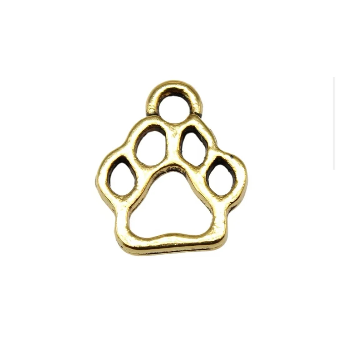 

50pcs 13x11mm Zinc alloy metal tibetan silver,antiqued bronze,antiqued gold plated charm T0831 for jewelry making