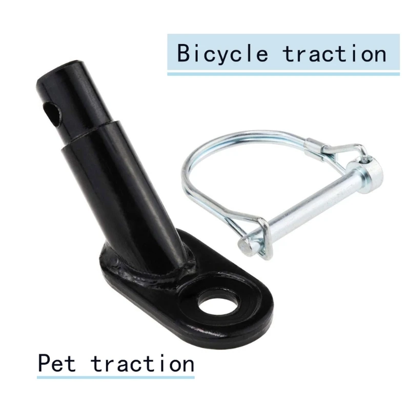 Bike Trailer Hitch Connector Bicycles Trailer Coupler Traction Heads Attachment 448D