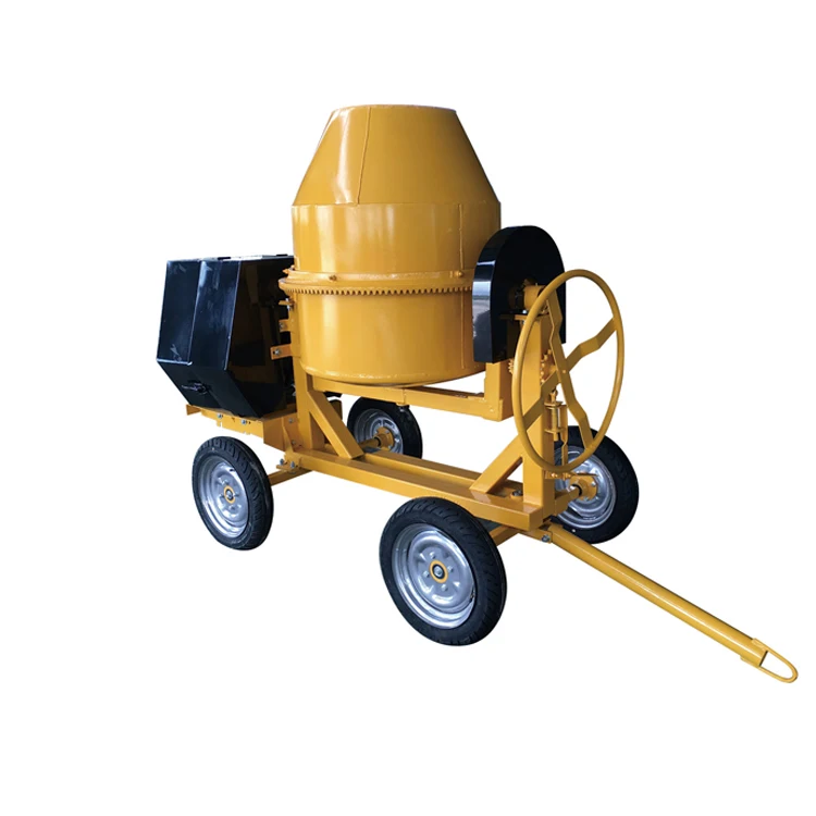 Concrete 500L Mixer Excalibur SM-500 Concrete Mixer with Four Wheels
