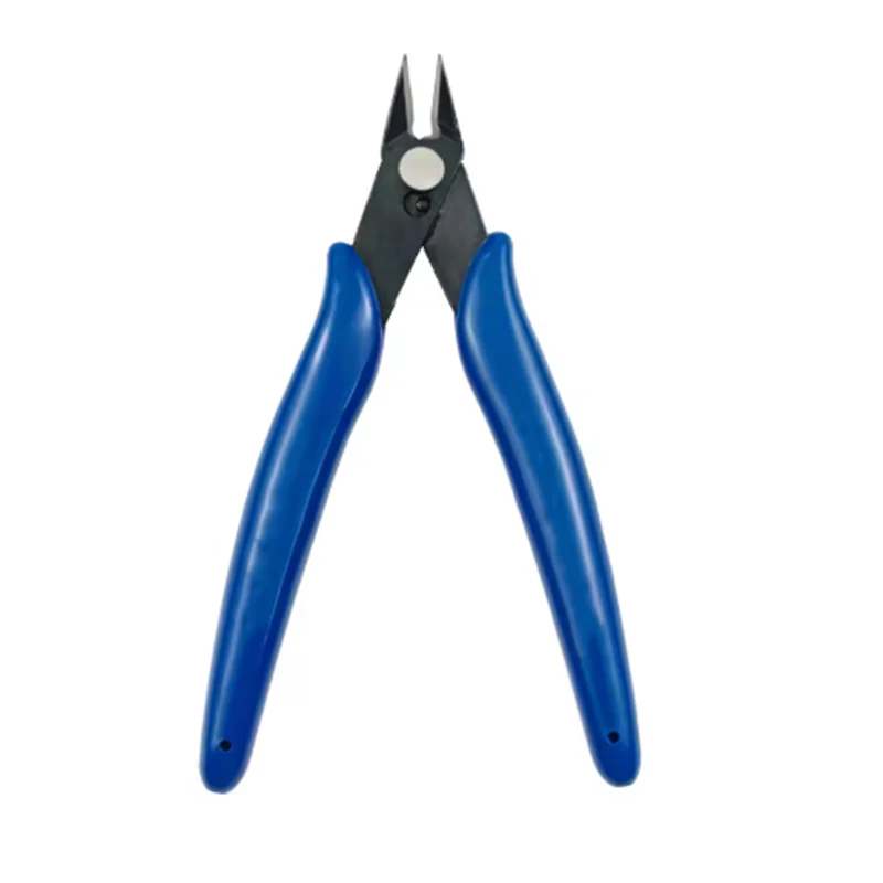 1/5/10Pcs Mini Blue Pliers Repair Electrician's Scissors Electronic-specific Pliers Angled Wire-cutting Pliers Tool Set