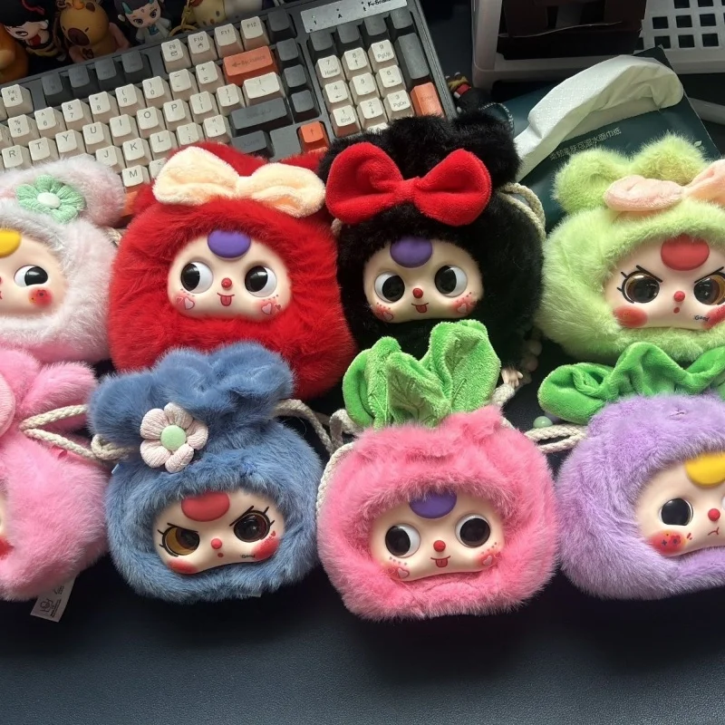 

В наличии Baby Three Classic Lucky Bag Series, плюшевая слепая коробка, модная игрушка, милая виниловая кукла, подвеска, украшение, подарок на день рождения и праздник
