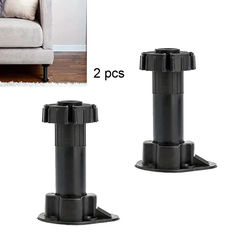 2pcs Adjustable Cabinet Legs Levelers Premium Kitchen Capacity per Leg Leveler Adjustable Cabinet Feet for Furniture Cabinets