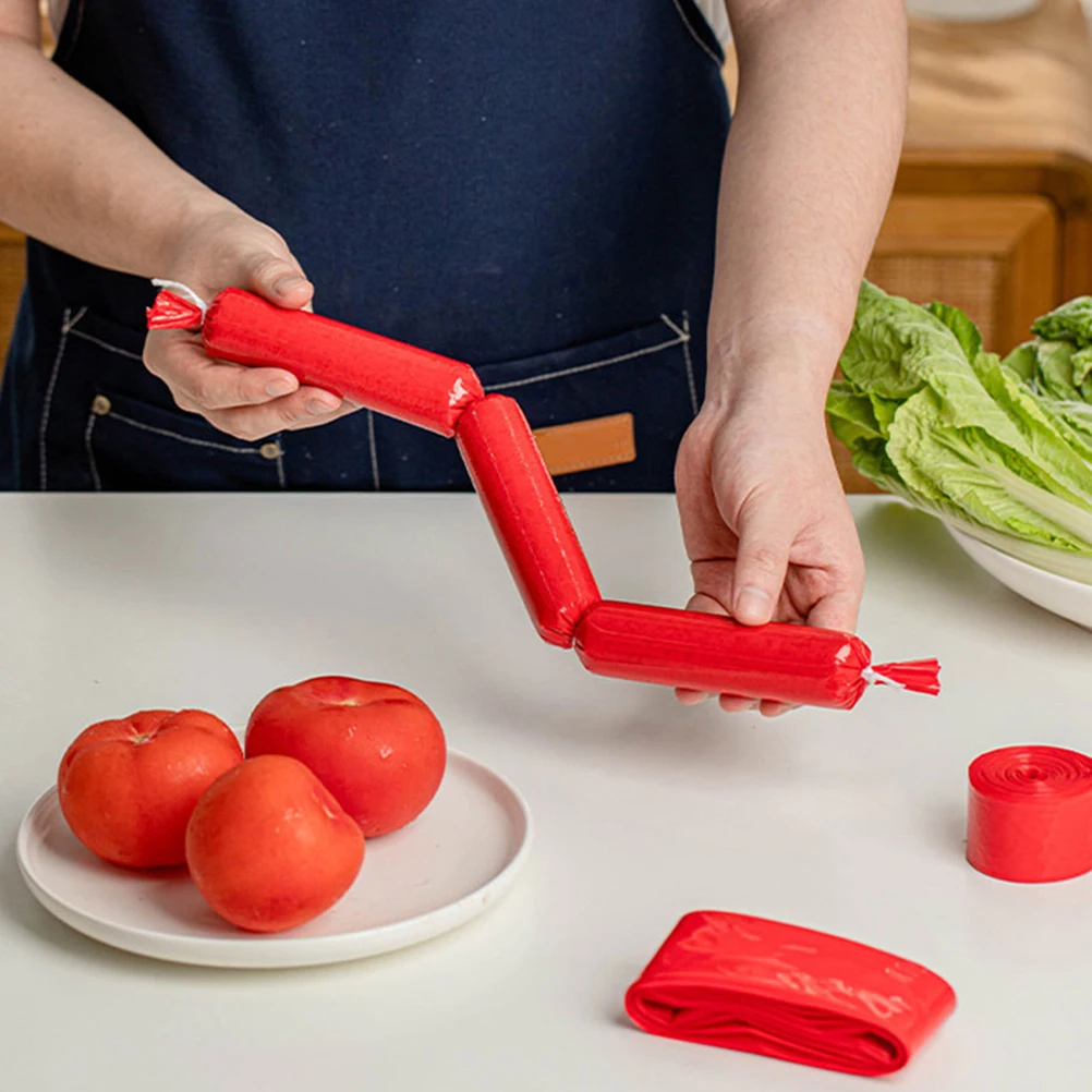 

High Temperature Resistant Sausage Making Casings Plastic Intestine Supplies Food Grade Kitchen Tools Clear Wrapper Replacement