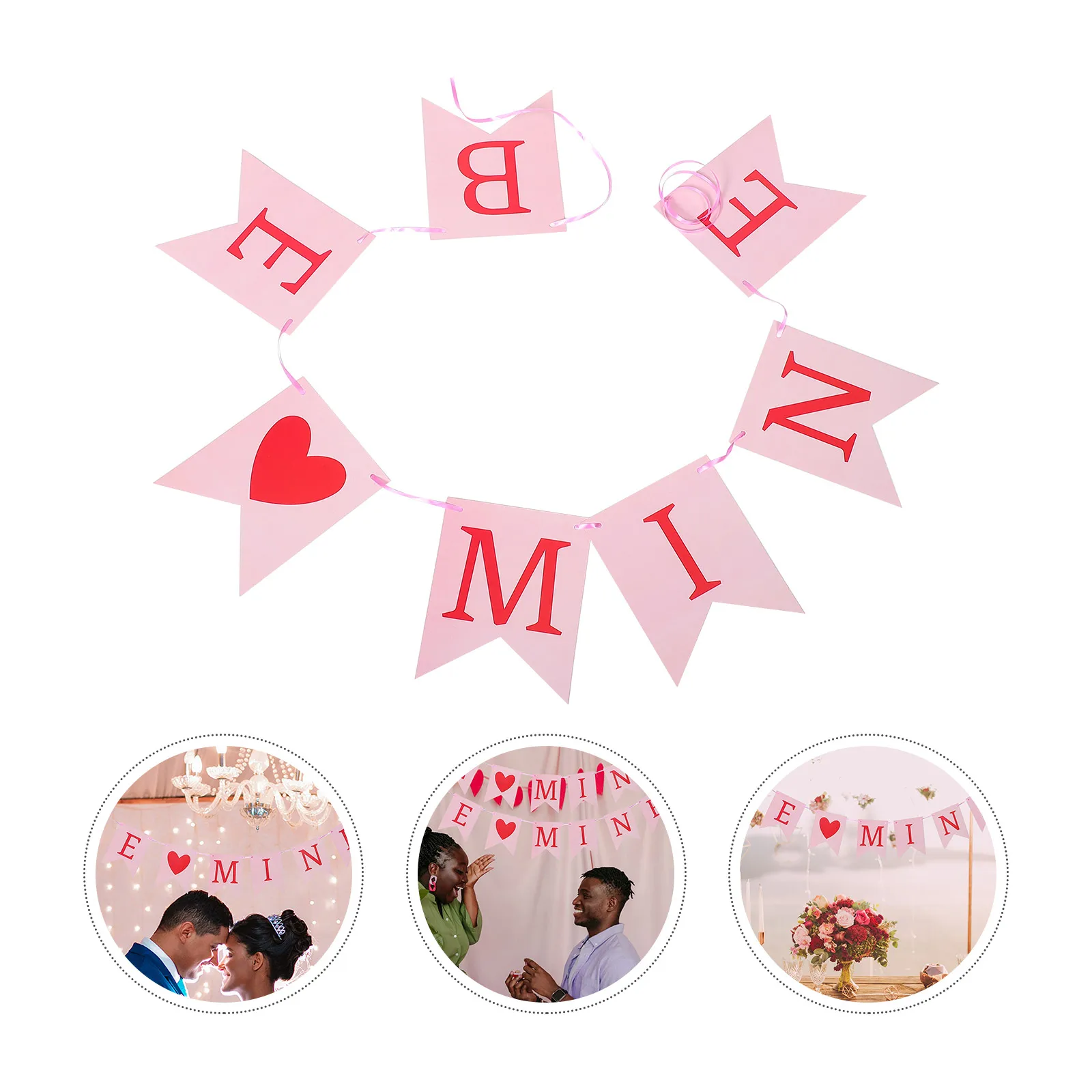 

Proposal Background Decoration Banner Decorate Valentines Day Nursery Paper Pink Be Mine