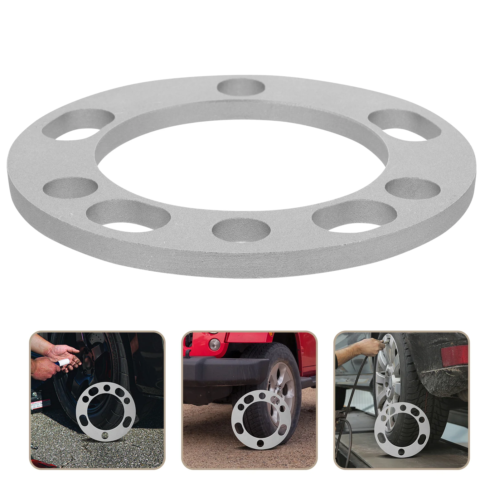 

Wheel Hub Pad Widening Spacer Truck Spacers 10mm for Accessories Aluminum Alloy Centric