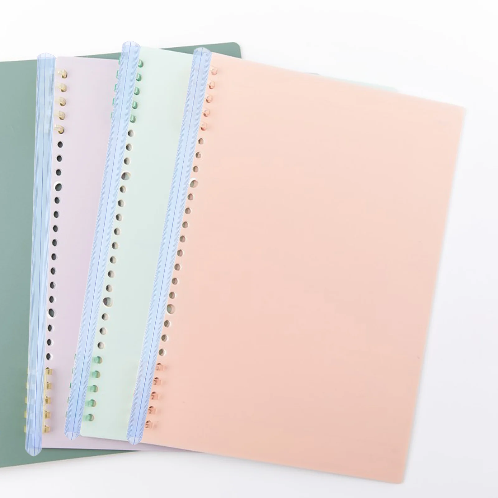 

A4 Large Capacity Pull Clips Strong Clamping Force Bright Color ABS Multi-functional File Folder Organizer for Documents