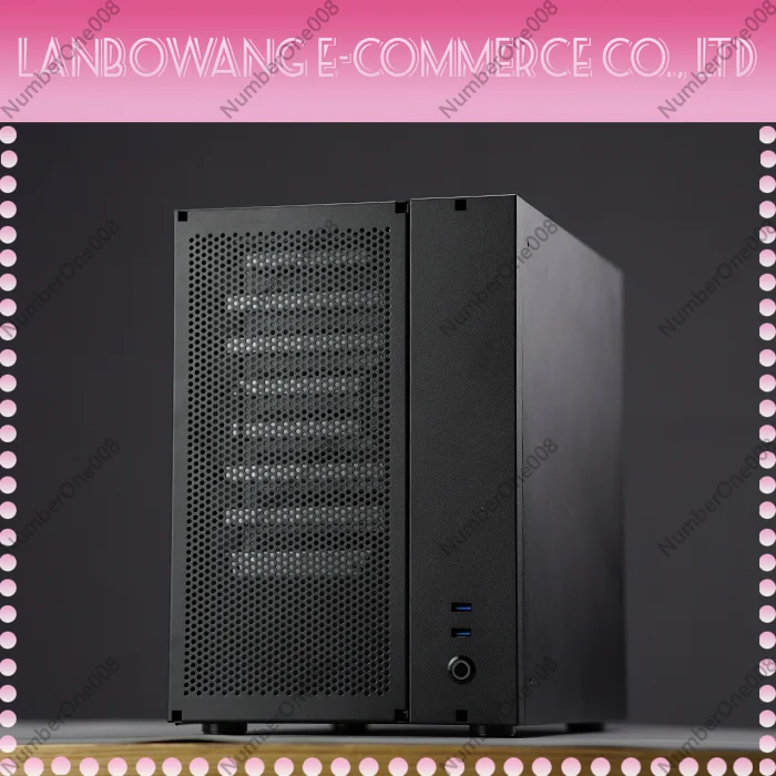 8-drive NAS Chassis ATX Black Synology Flying Bull Storage Hard Drive Case, ATX Power Supply, Mid-Tower Cooler