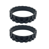 N98R 2PCS for Roborock S5/T6/T7 Accessories Xiaomi Walking Wheel Tire Skin Replacement Robot Vacuum Cleaner Parts