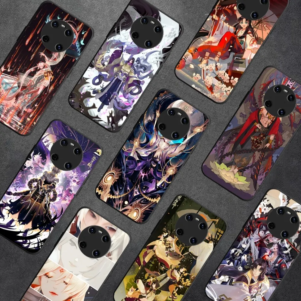 Onmyoji game Phone Case For Huawei Y9 6 7 5 Prime Enjoy 7s 7 8 plus 7a 9e 9plus 8E Lite Psmart Shell