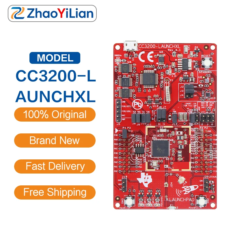 In‑stock CC3200‑LAUNCHXL SimpleLink Wi‑Fi CC3200 LaunchPad development board