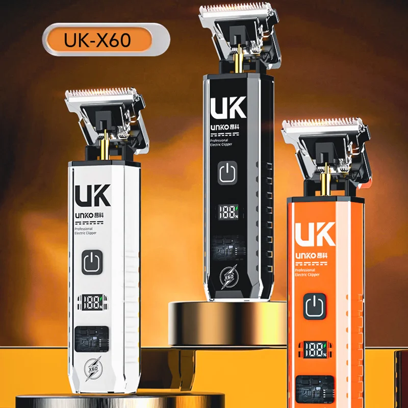 Cortadora de pelo eléctrica para adultos, maquinilla de afeitar eléctrica Universal, totalmente automática, recargable, herramienta de corte de pelo para el hogar