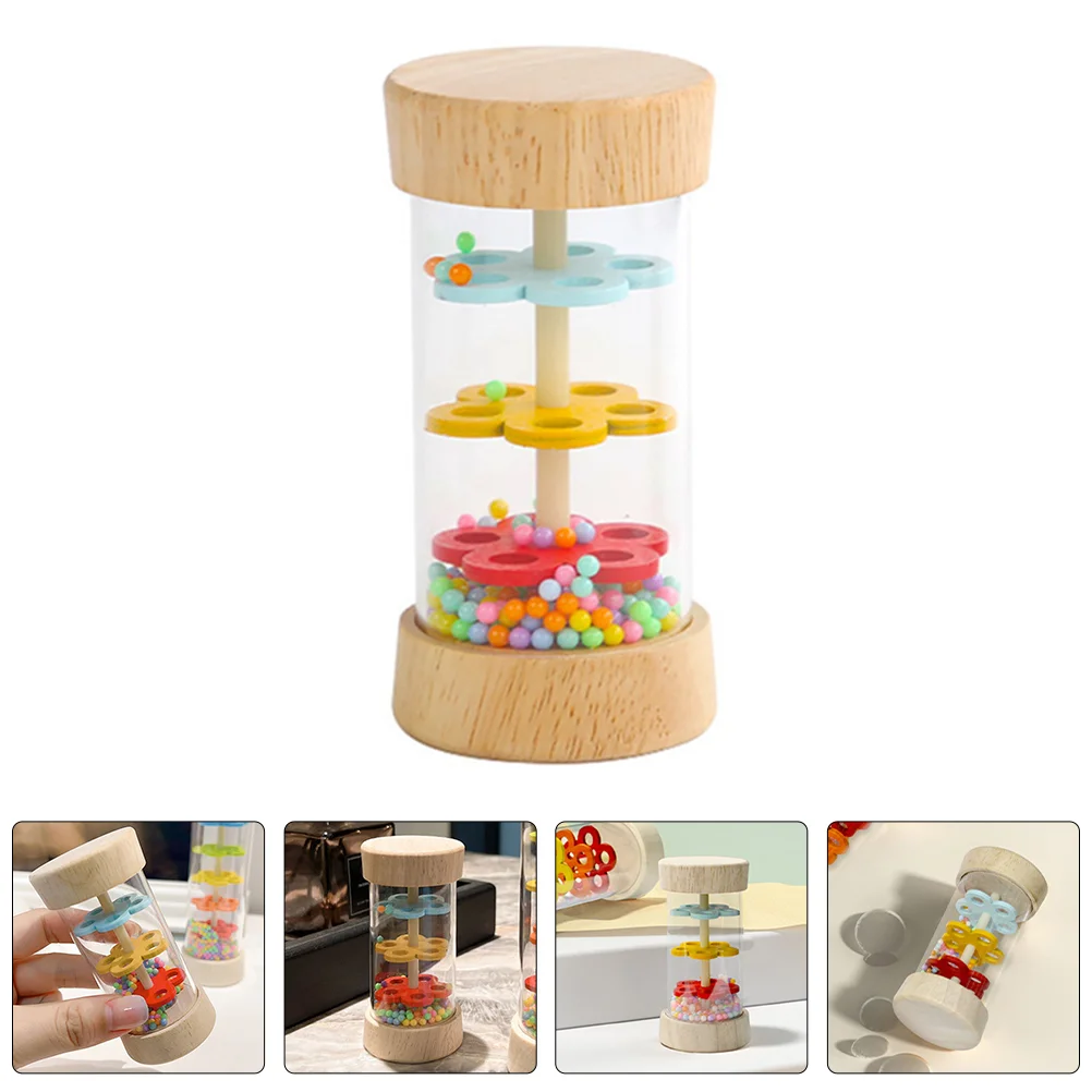 Children's Early Education Musical Instruments Cognitive Rainmaker Toys Wooden Sounder