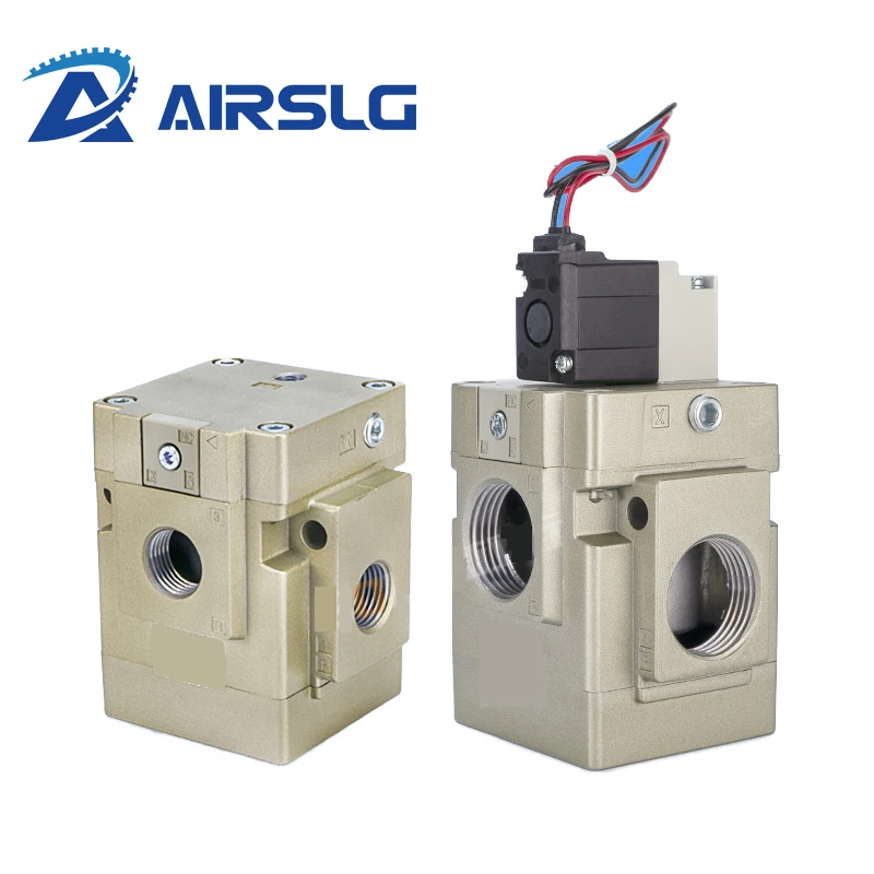 

Two position three way solenoid valve vacuum low-pressure pilot operated seat valve control valve VG342R-5G-04 VG342-5G-04A(B)