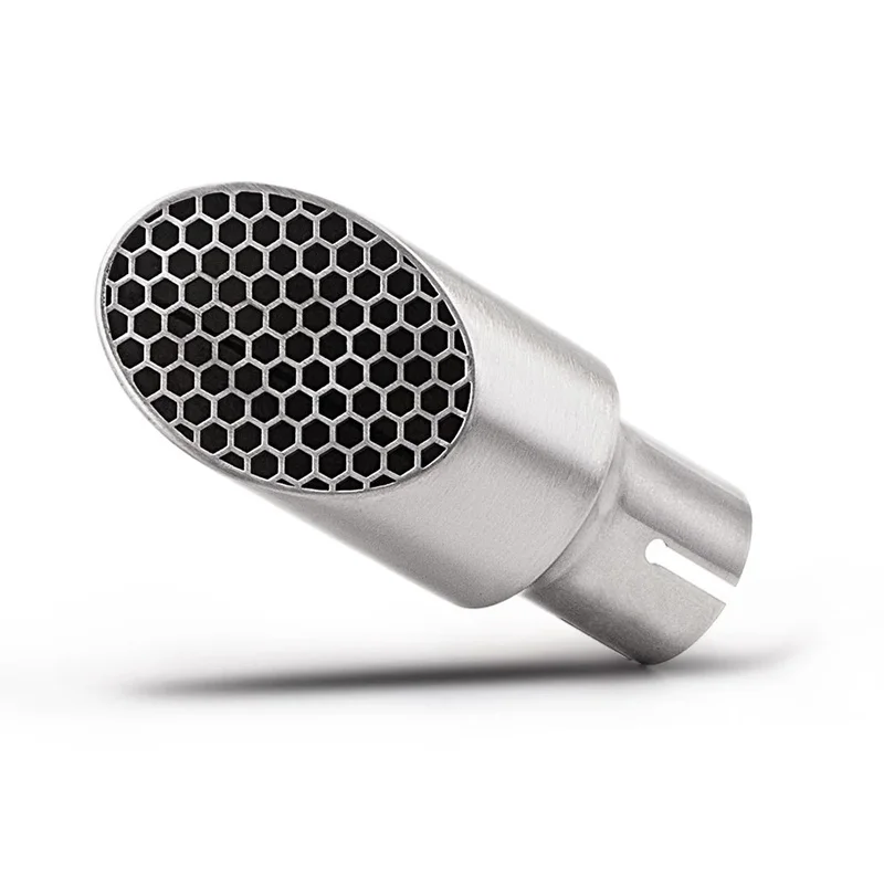 Stainless Steel Mesh Slip-On Exhaust Muffler Fit for Triumph Speed 400 & Scrambler 400X 2024-2026