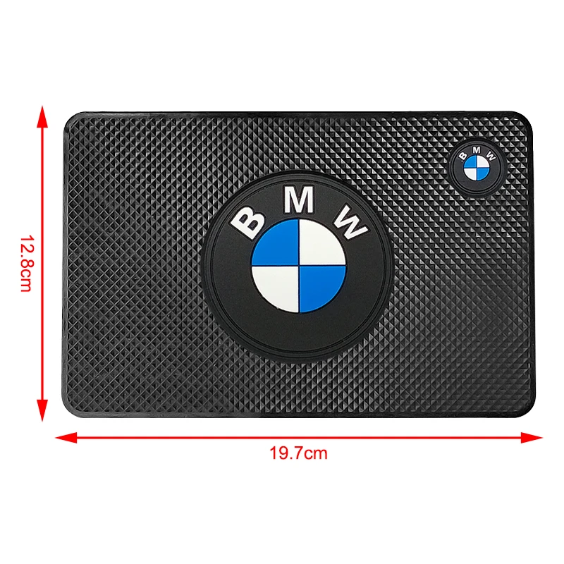 Car Mobile Phone Mat Dashboard Mat Rubber Mat  Non-Slip Pad For BMW E46 E39 E90 E60 E36 F30 F10 M3 M4 M5 X5 X6 7 Car Accessories