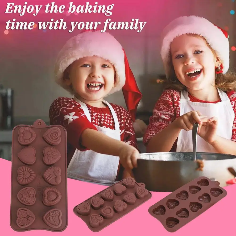 

Уникальная форма для шоколада ручной работы, форма для конфет, желе, пудинга, кухонная форма для выпечки, сделай сам, форма для цветов, силиконовый инструмент, животное Hea M0D8