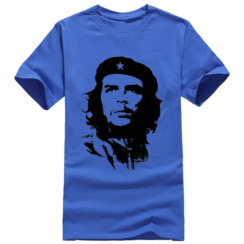 Che Guevara Print T-Shirts Men Women Fashion Short Sleeve Cotton T Shirt Streetwear Oversized Harajuku Unisex Tees Tops Clothing