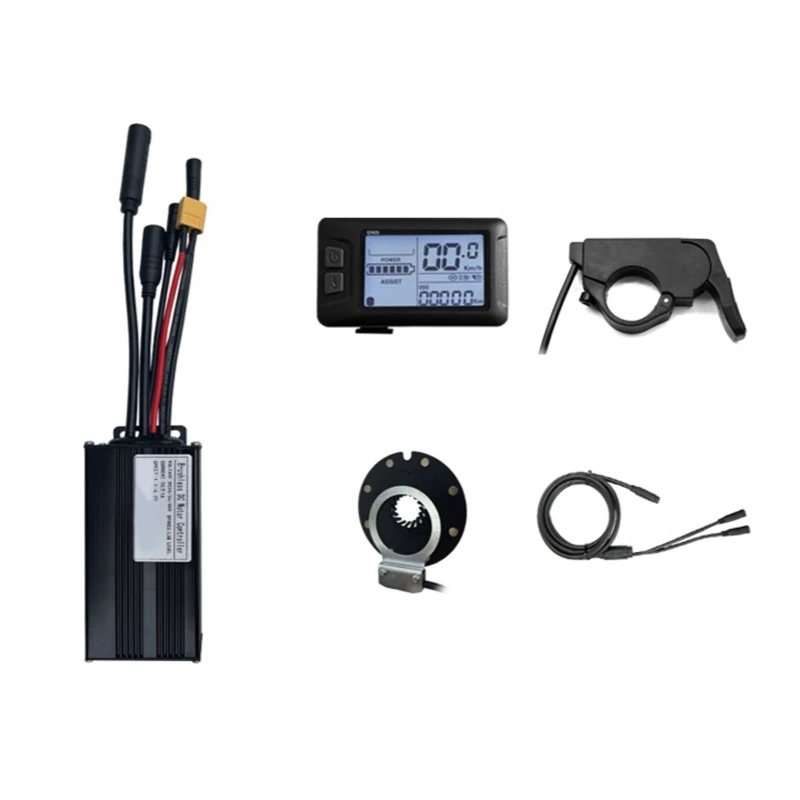 Controller System 26A 36V/48V 500W/750W Motor EN05 As Shown With Universal Controller Small Kit