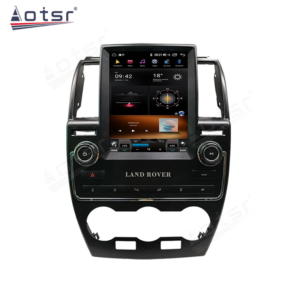 Android 12 Radio del coche para Land Rover Freelander 2 LR2 L359 2006 2007 2008 2009 2010 2011 2012 2013 2014 2015 unidad principal estéreo GPS