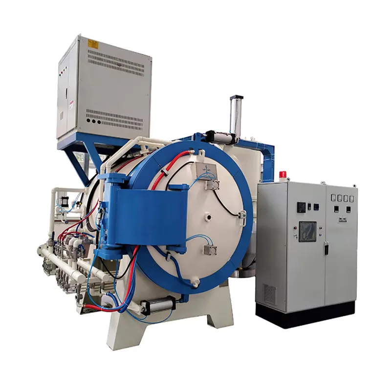 Magnetic Materials Stainless Steel Resistance Soldering Horizontal High Temperature Vacuum Braze Furnace