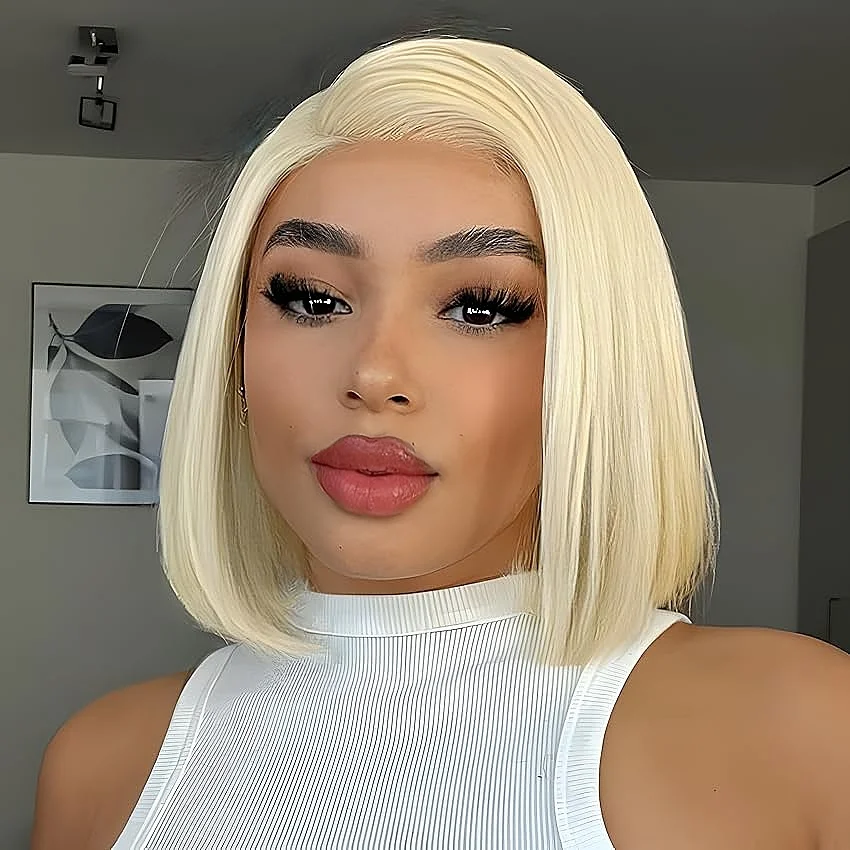 13x4 الدانتيل الجبهة الباروكات شعر الإنسان غلويليس الباروكات شعر الإنسان قبل قطعها قبل 150% الكثافة 10 بوصة بوب الباروكات للنساء