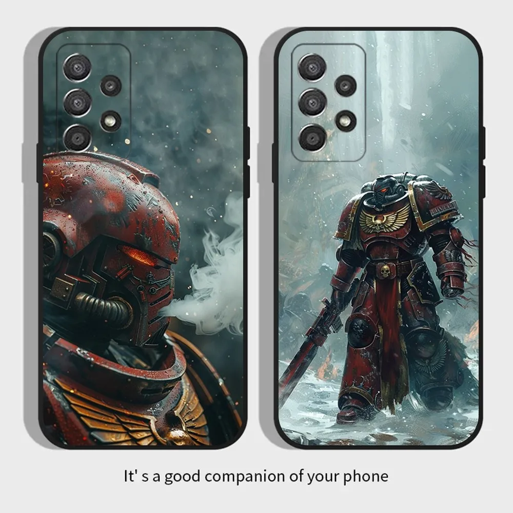 Game W-warhammers-S 40k Phone Case For Samsung Galaxy A13,A21s,A22,A31,A32,A52,A53,A71,A80,A91 Soft Black Cover