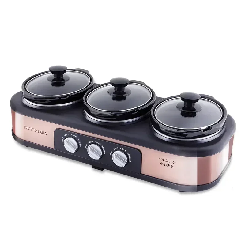 

Household automatic slow cooker soup health pot casserole electric stew pot porridge artifact 220V