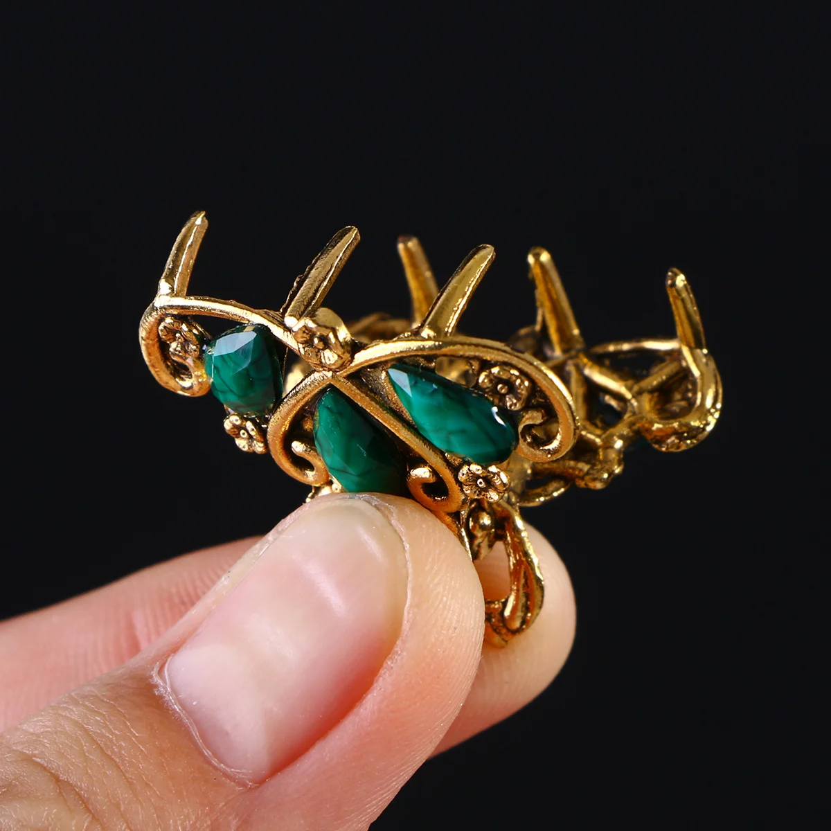 

12Pcs Sparkling Rhinestone Claw Clips Acrylic Hairpins for Long Short Hair Updo Styles Bridal Wedding Party Prom Hair