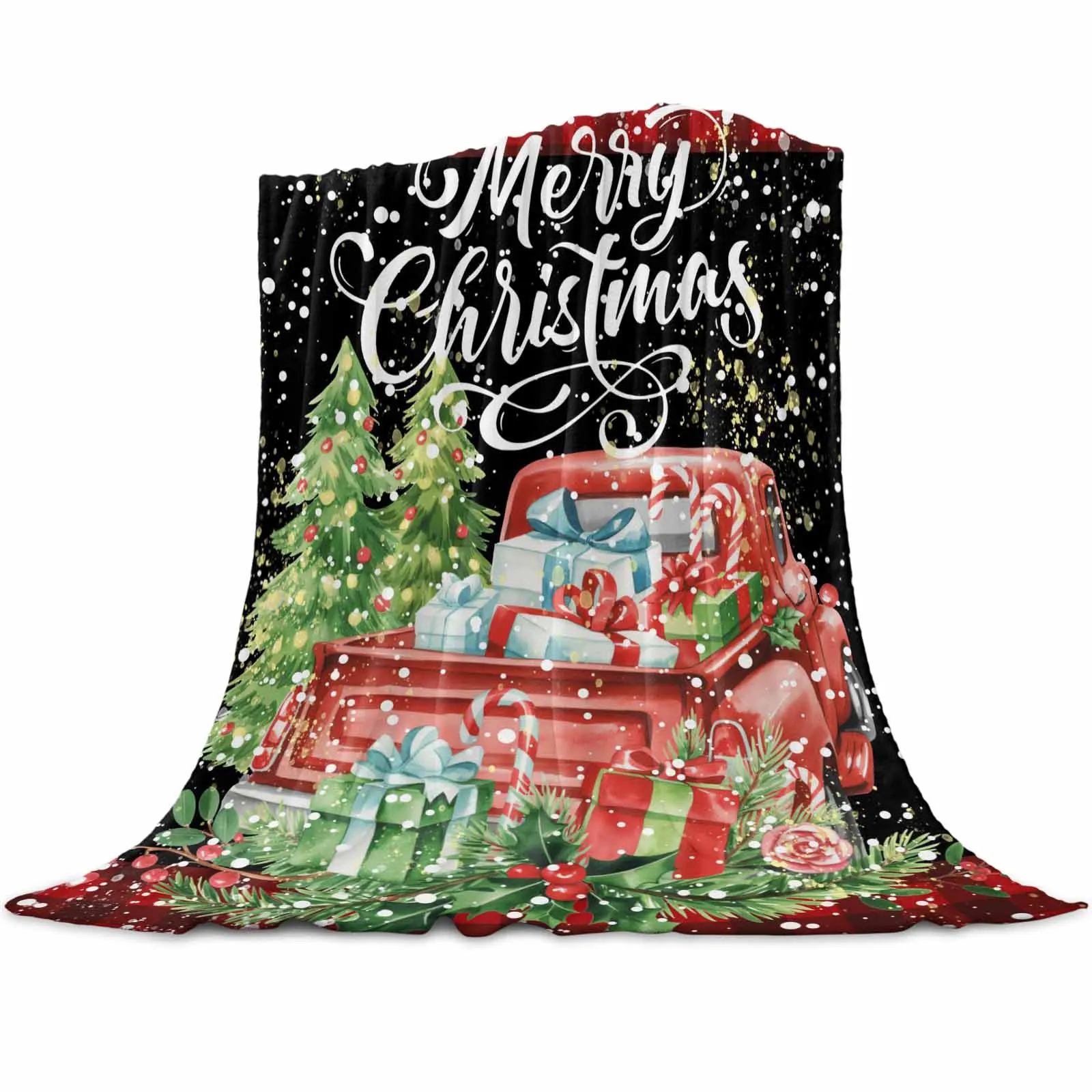 

Зимние плед-снежинки, одеяла для дивана-кровати, зимние мягкие плюшевые теплые семейные друзья, праздничные подарки