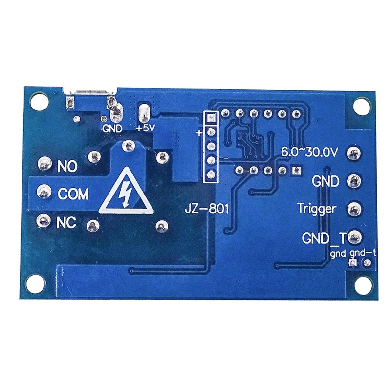 XY-J02 DC 6-30V Relay Module Control Switch Automation Cycle Delay Timer Circuit Timer Support Micro Type-c USB 5V LED Display