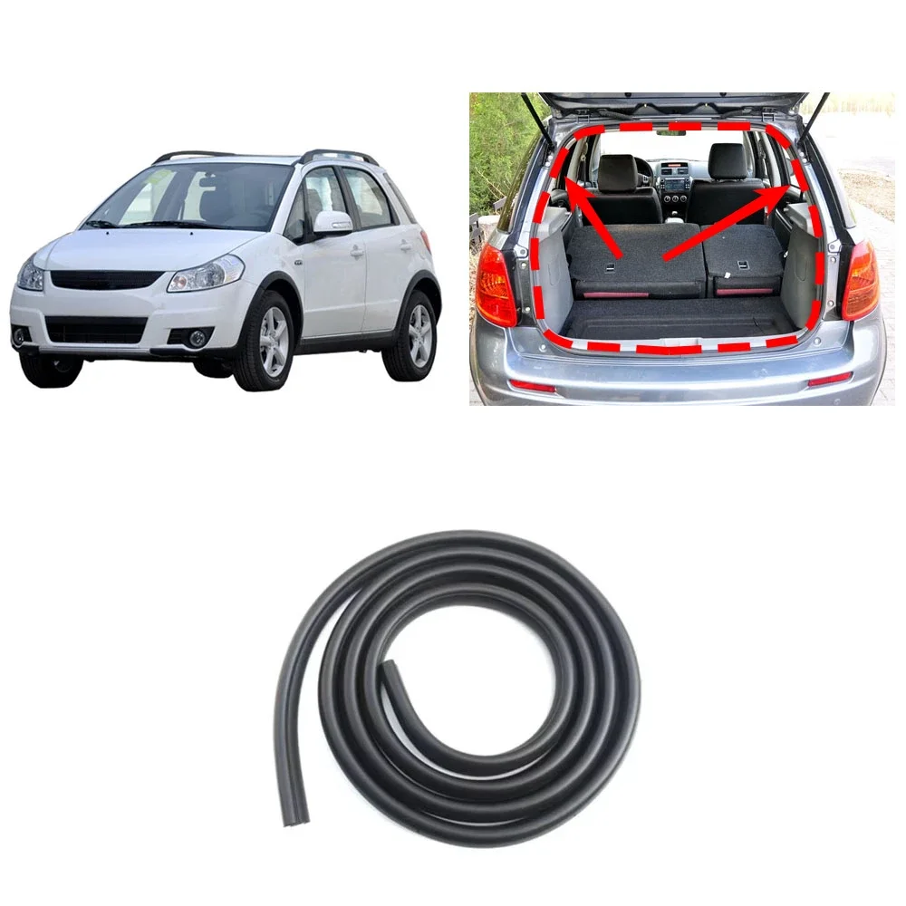 1 Piece Tailgate Rubber No Clips for Suzuki SX4 Hatchback 2006-2014 Rear Door Weatherstrip Seal for SX4 Door Protector Rubber