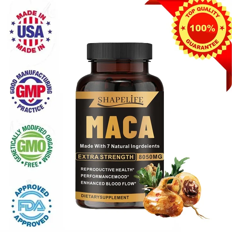 Strong Erection for Men Pills, Increase Size & Endurance,natural Tiger King Capsules Maca Root Ashwagandha Supplement 60 Tablets