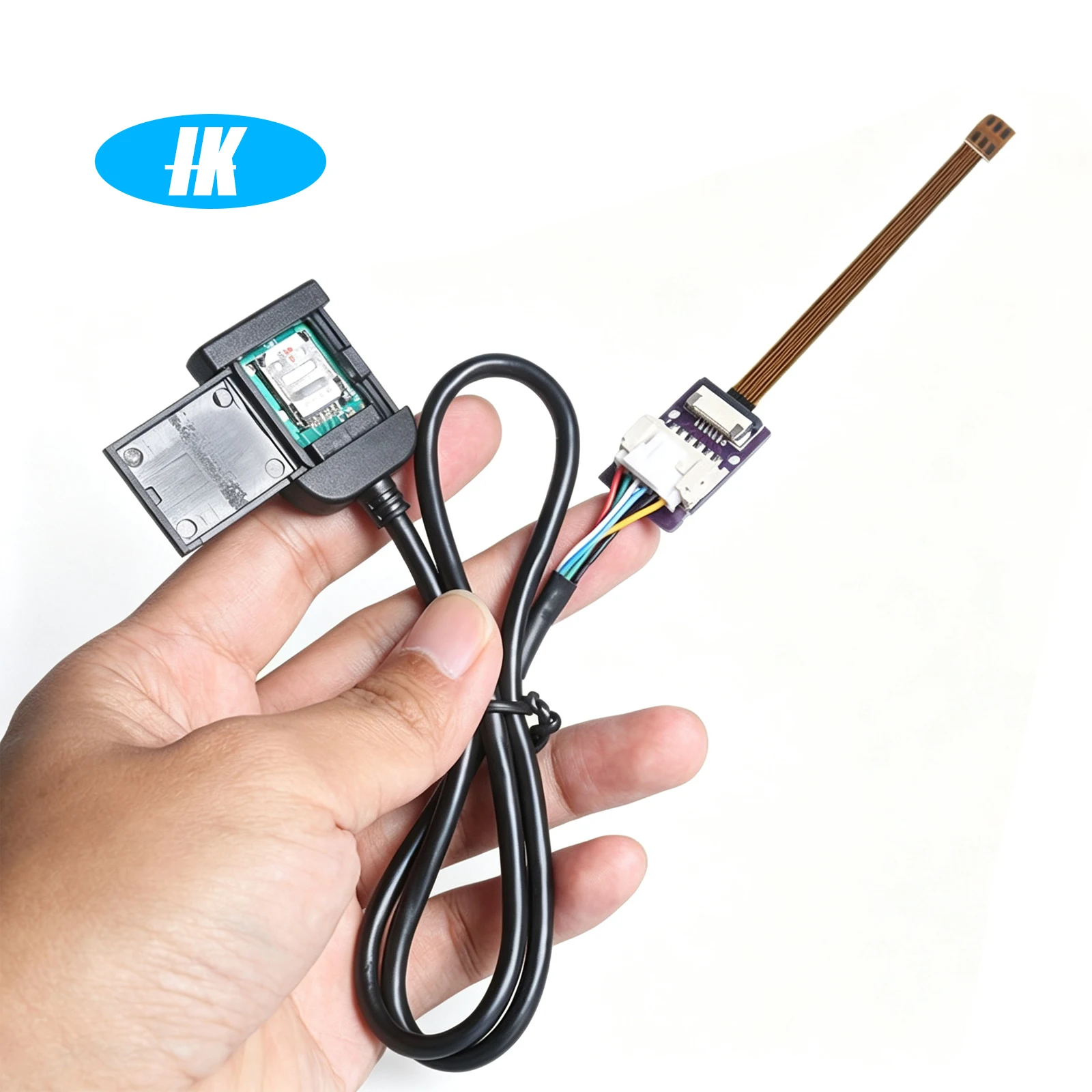

Nano SIM to Nano SIM Extension Cable, SIM Card Slot Converter Adapter Wire Harness for Android Car Multimedia GPS