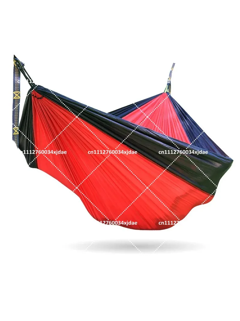 Double Camping Hammock 300 x 200 cm with Tree Straps, Nylon Parachute for 2-3 People, Lightweight for Hiking Travel