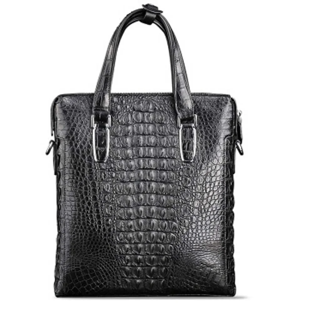 

menggeka new crocodile Single shoulder bag male bag arge capacity business leisure Inclined shoulder bag