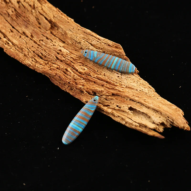 

B&F Rainbow Jasper Earring Beads for Jewelry Making, Handmade Natural stones beads, Stones for jewelry Making Supplies