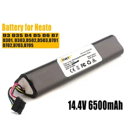 Replacement Battery 14.4V 12800mAh For Neato Botvac D3 D4 D5 D6 D7 205-0011 Sweeping Robot