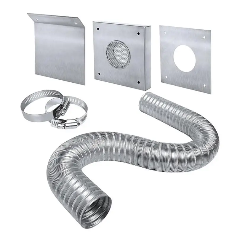 Improve Pellet Stove Combustion Efficiency With This Metal Ventilation Set Portable for Home and Business Environment