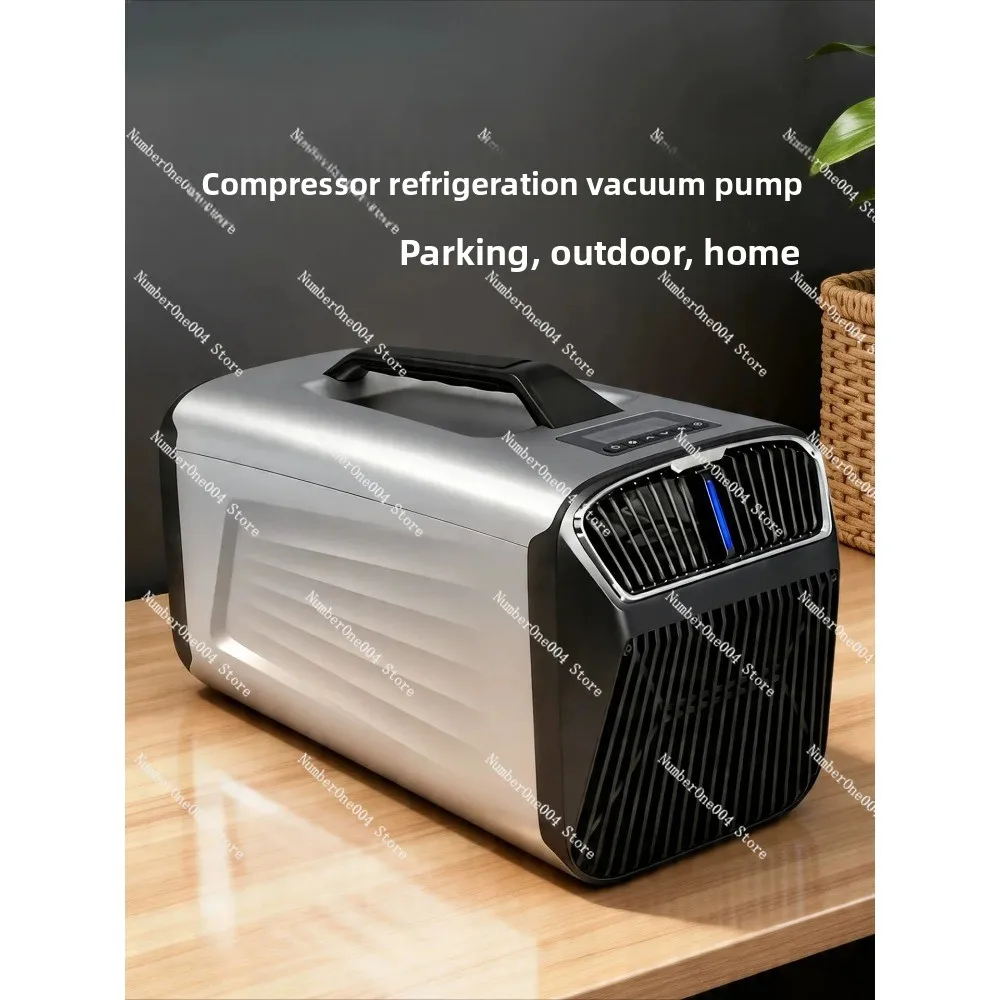 Portable Air Conditioner Small Mobile AC Compressor Unit for Tent Camping Car No Outdoor Unit
