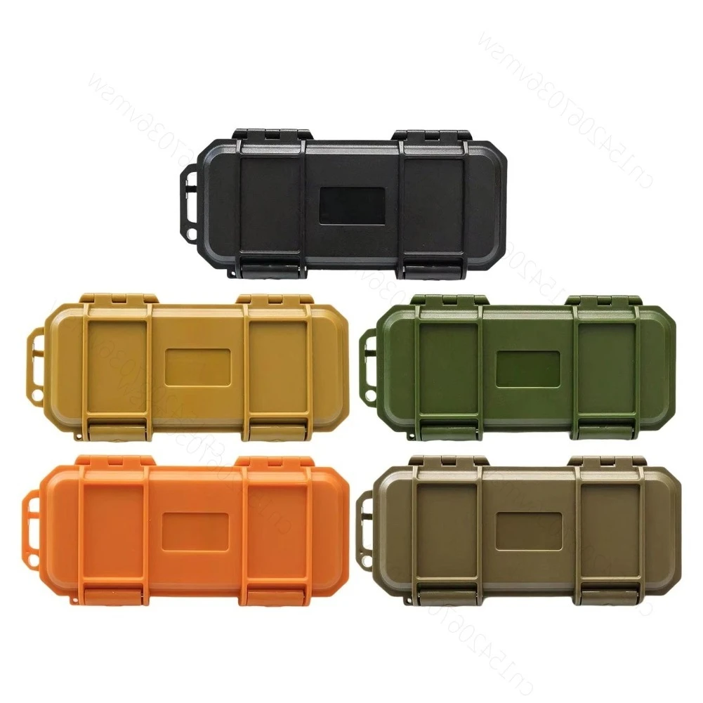 New EDC Tool Case Organizer 6.9x3.3in Shockproof Waterproof Protective Built in Foam Sponge for Multipurpose Outdoor Survival