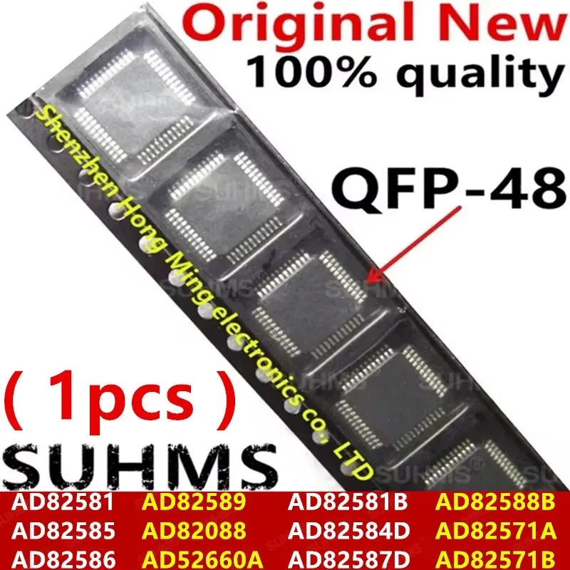 (1 Buah) 100% Baru AD82581 AD82585 AD82586 AD82589 AD82088 AD52660A AD82581B AD82584D AD82587D AD82588B AD82571A AD82571B QFP-48