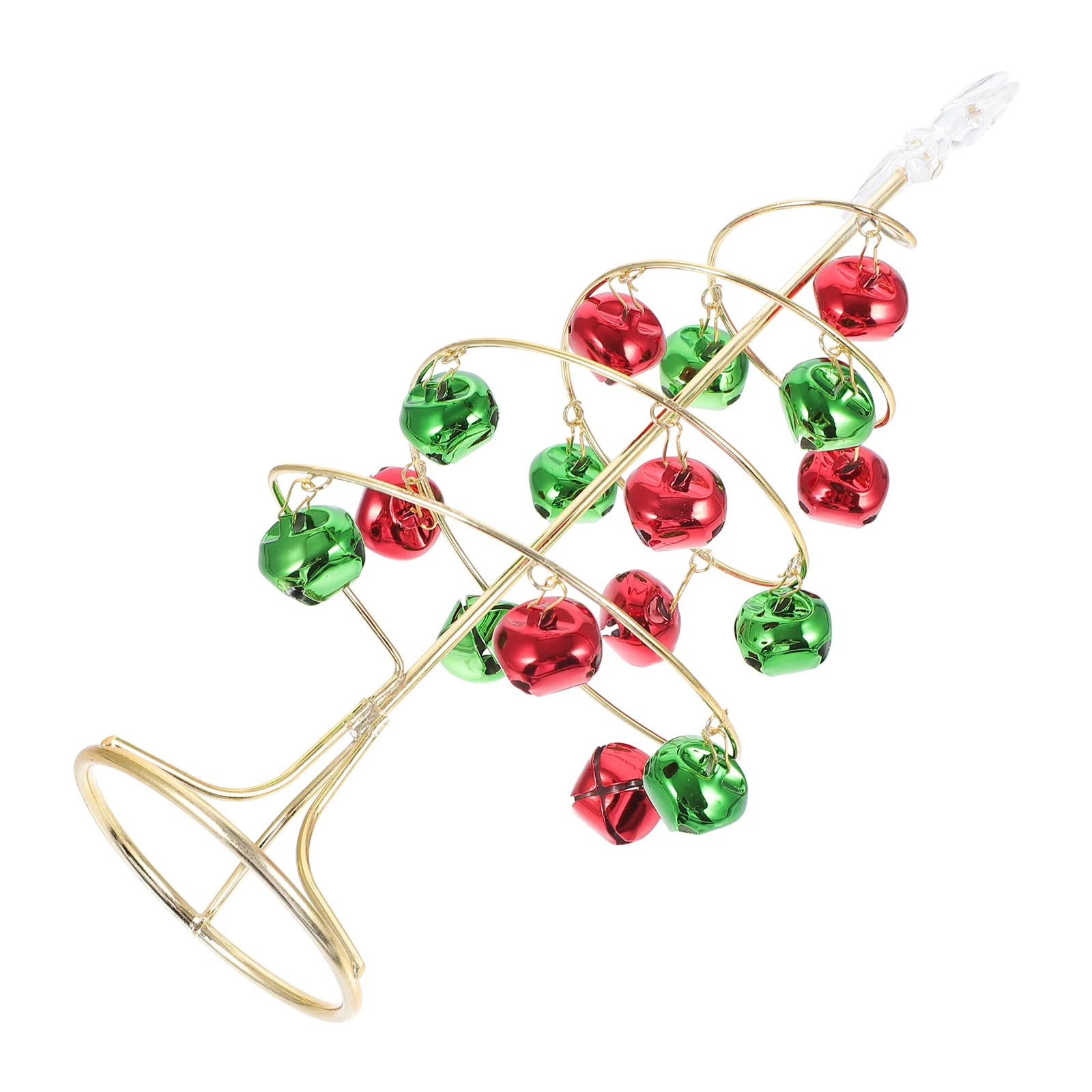 

1pc Christmas Tree Decor Iron Xmas Tree Adornment Desktop Holiday Ornament Festive Home Office Party Decoration Small Size